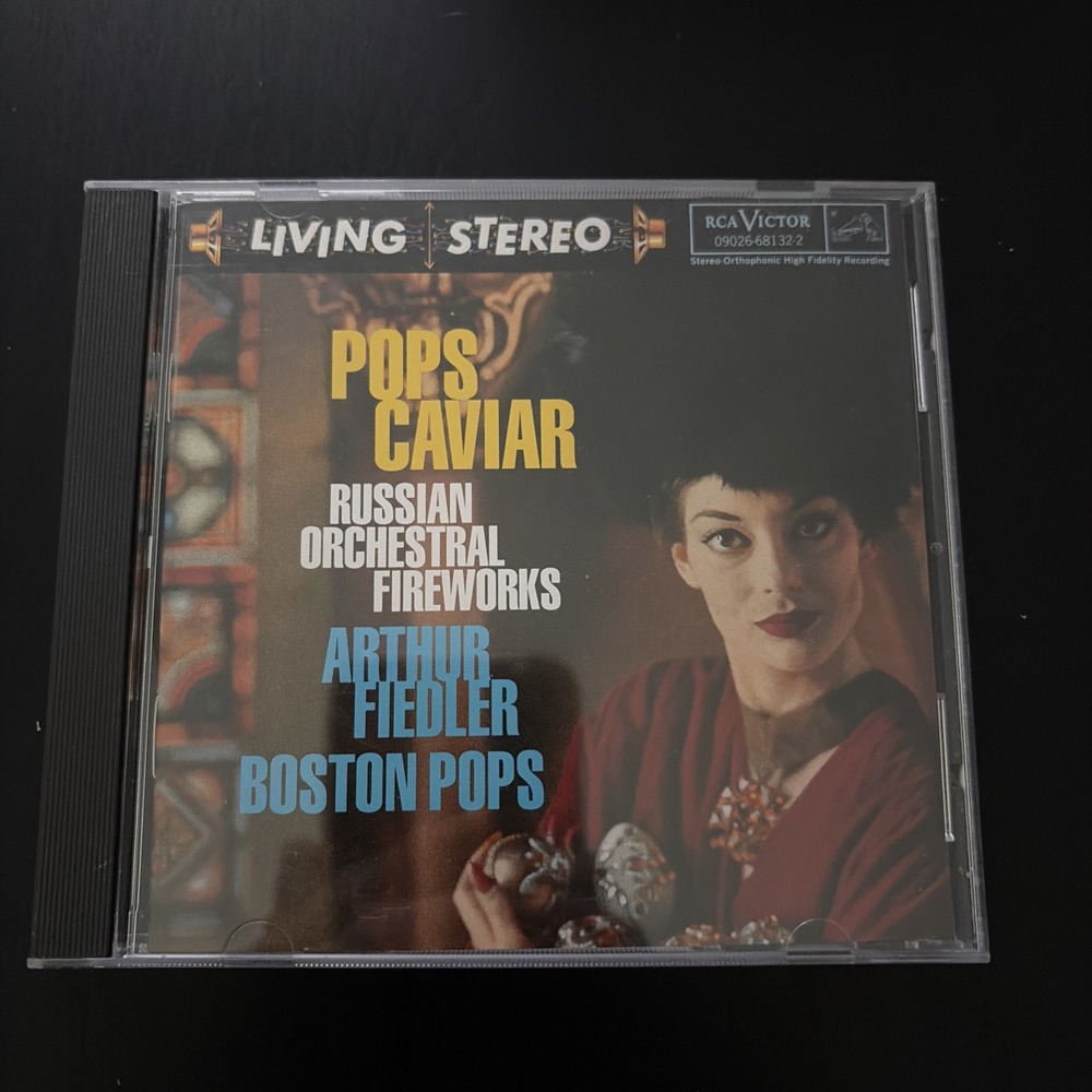 Pops Caviar - Russian Orchestral Fireworks by Arthur Fiedler and Boston Pops CD